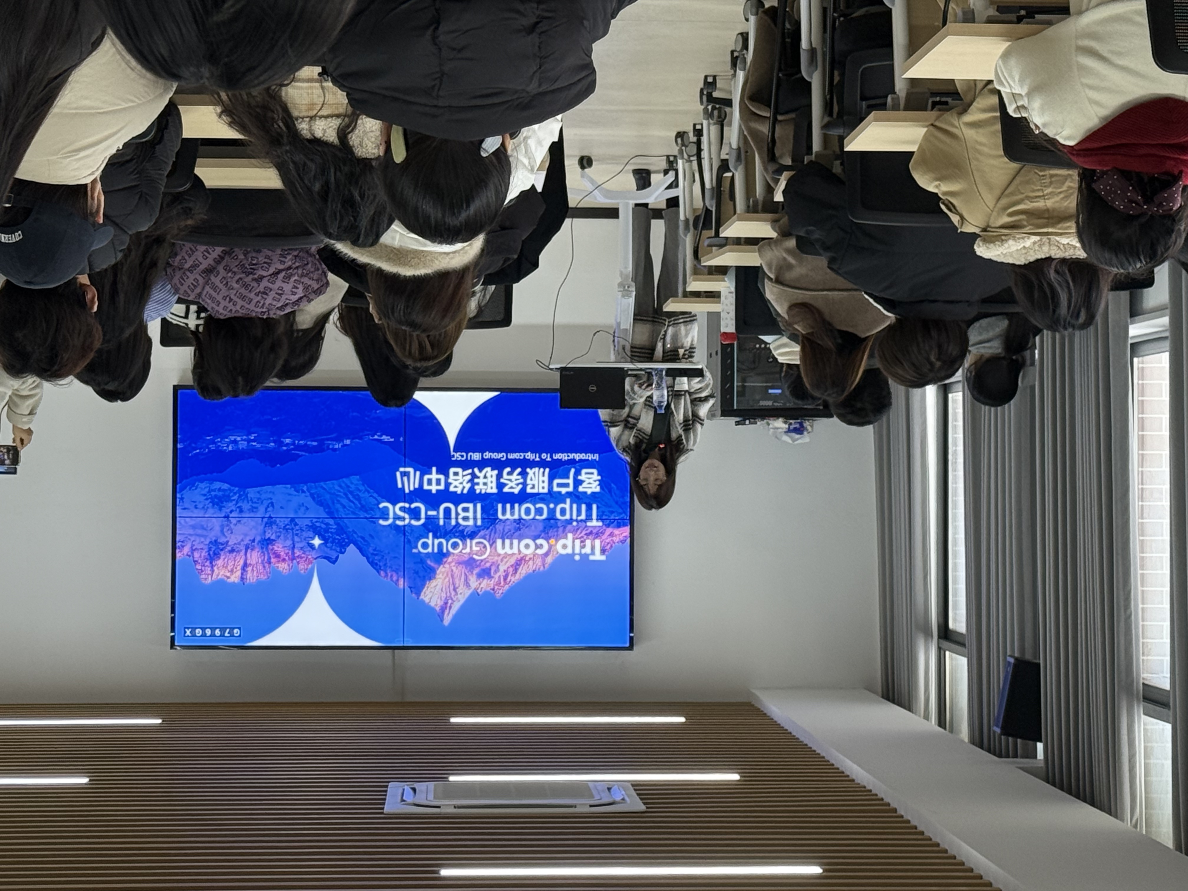 企业代表现场宣讲