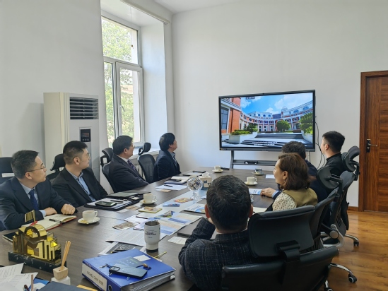 与蒙古国立大学交流座谈